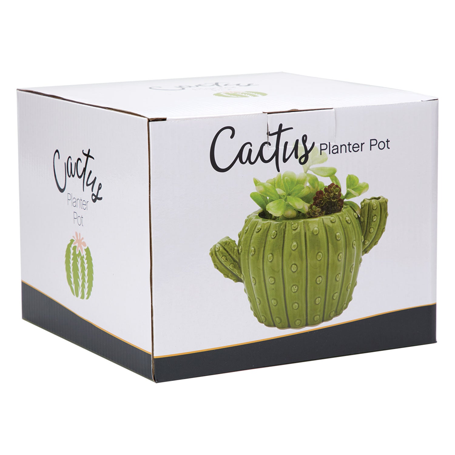 ceramic cactus flower pot Cactus Planter – Streamline Imagined Wholesale