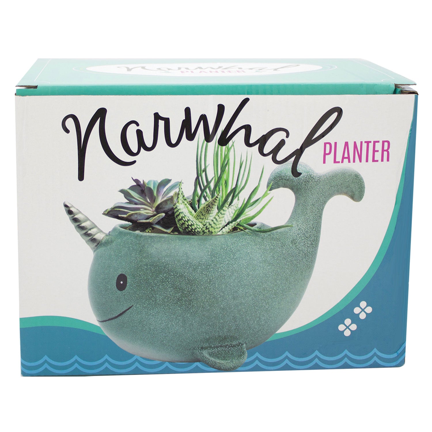 narwhal succulent planter Narwhal Planter – Streamline Imagined Wholesale