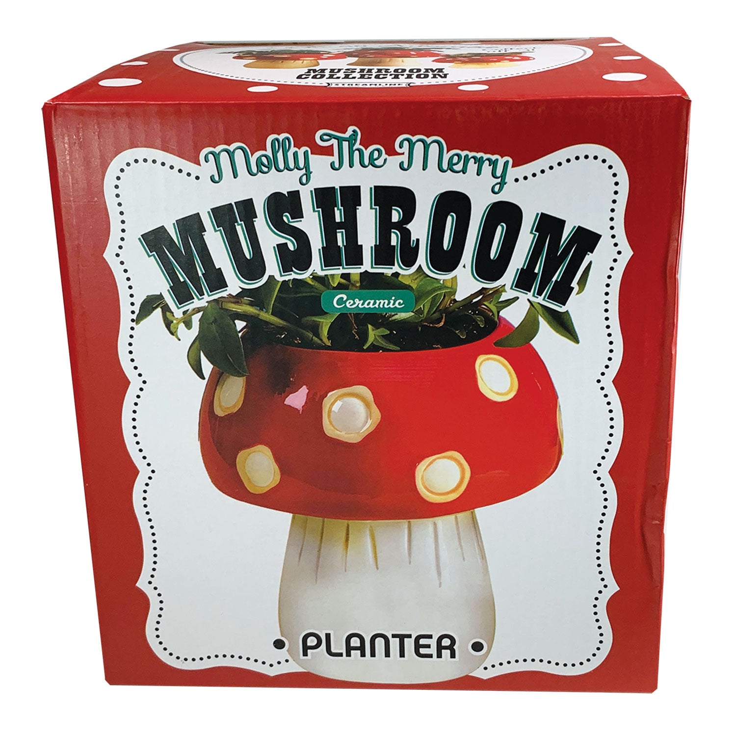 merry mushroom hanging planter Mushroom Planter