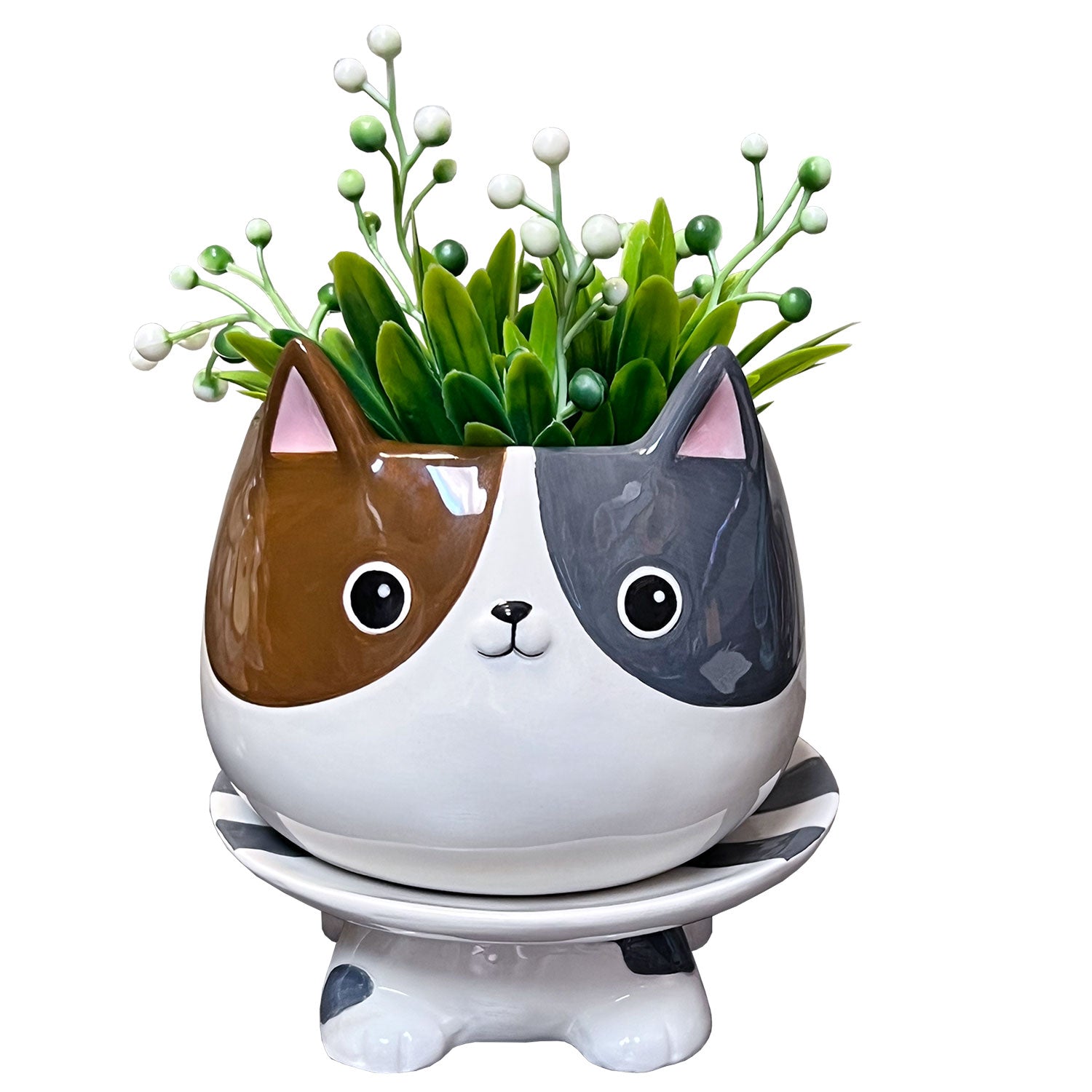 plant pot cat Cat's Meow Footsie Planter – Streamline Imagined Wholesale