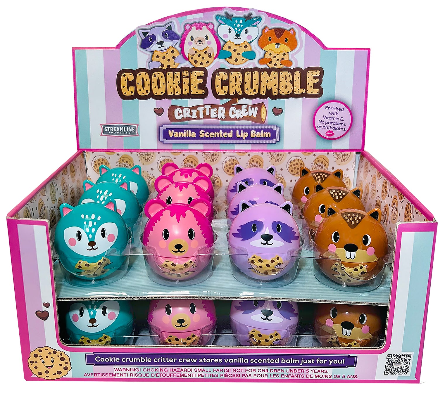 cookie swirl c lip balm Crumble Critters – Streamline Imagined Wholesale Liposomal Now & Zen free and gluten Size:100mg - 120 Capsules Muscle Growth