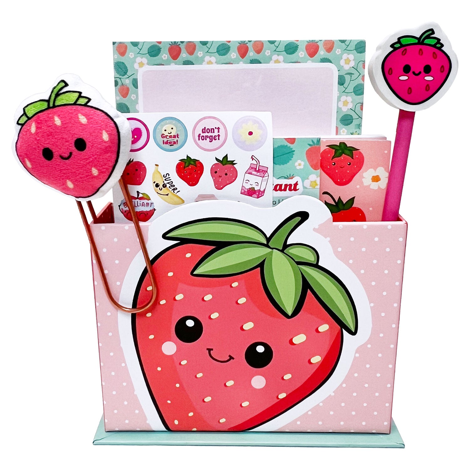 Strawberry Boxed Scented Stationery Set – Streamline Imagined