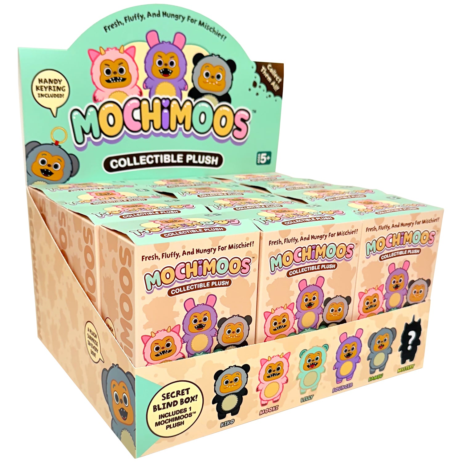 Mochimoos Collectible Plush Keychains – Streamline Imagined Wholesale