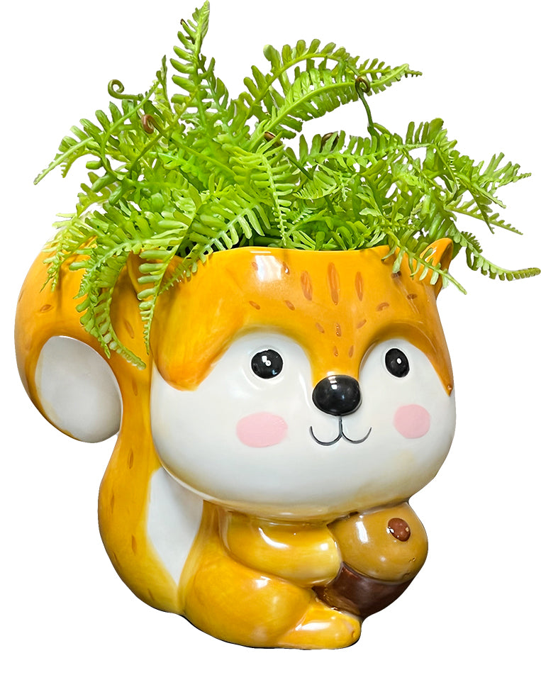 squirrel planter pot Squirrel Planter – Streamline Imagined Wholesale