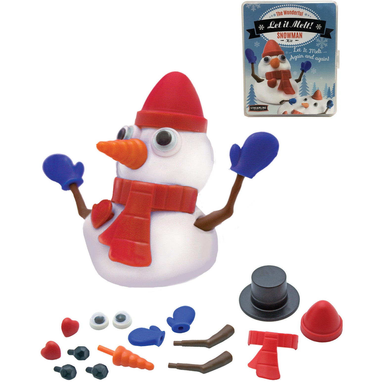 Wonderful Let it Melt Snowman Kit